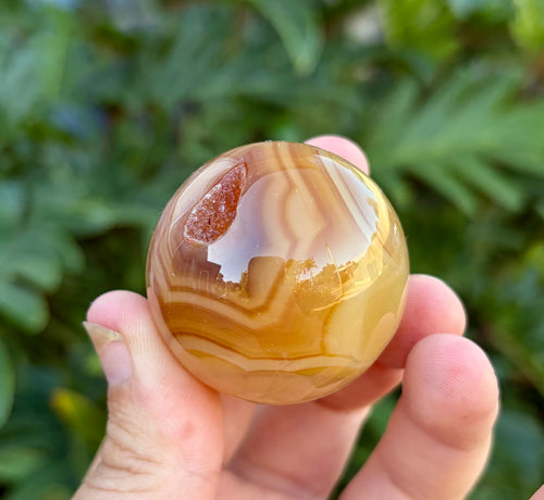 Carnelian sphere