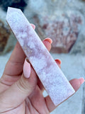 Pink amethyst tower