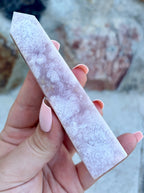Pink amethyst tower