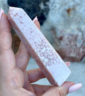 Pink amethyst tower