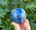Lapis lazuli sphere