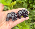 Obsidian elephant