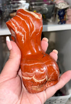 Red jasper lady body