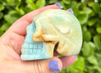 Caribbean calcite skull