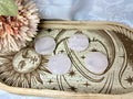 Pink mangano calcite cookies