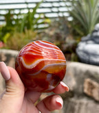 Carnelian sphere B