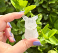 Clear quartz pikachu