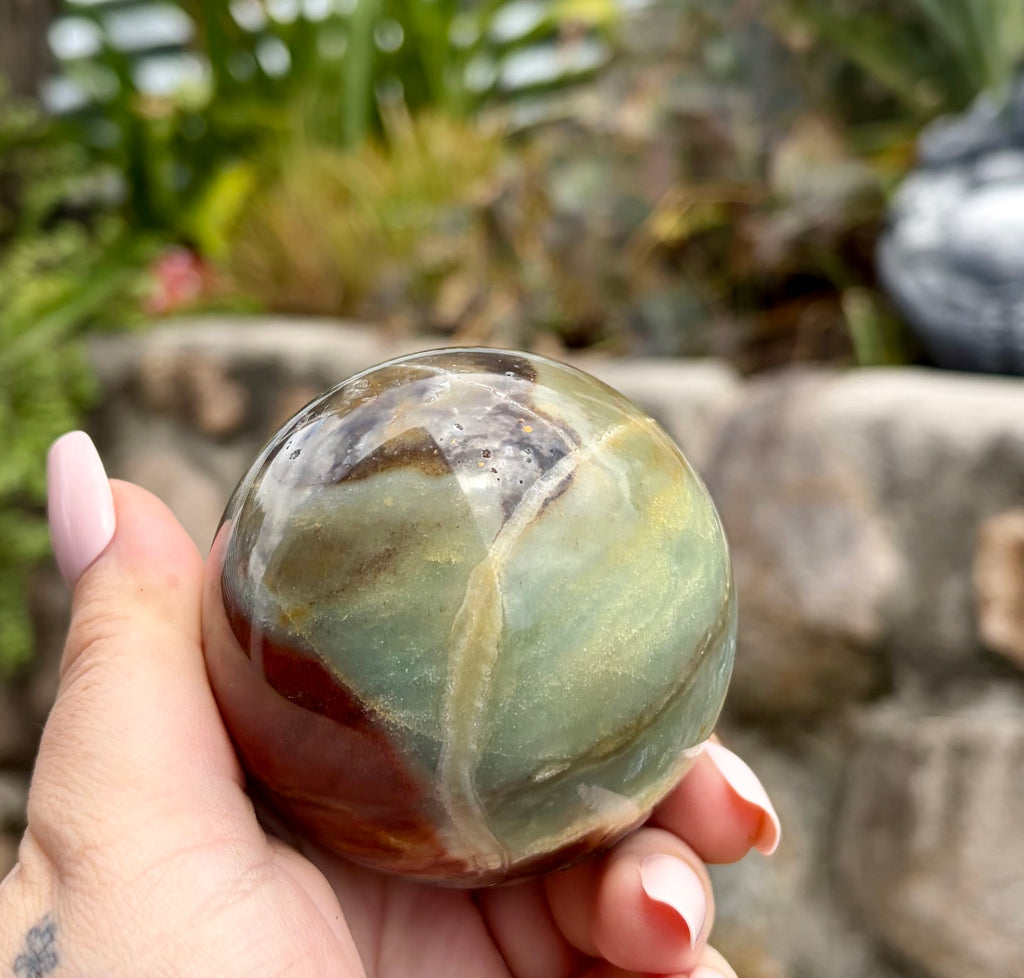 Caribbean calcite sphere