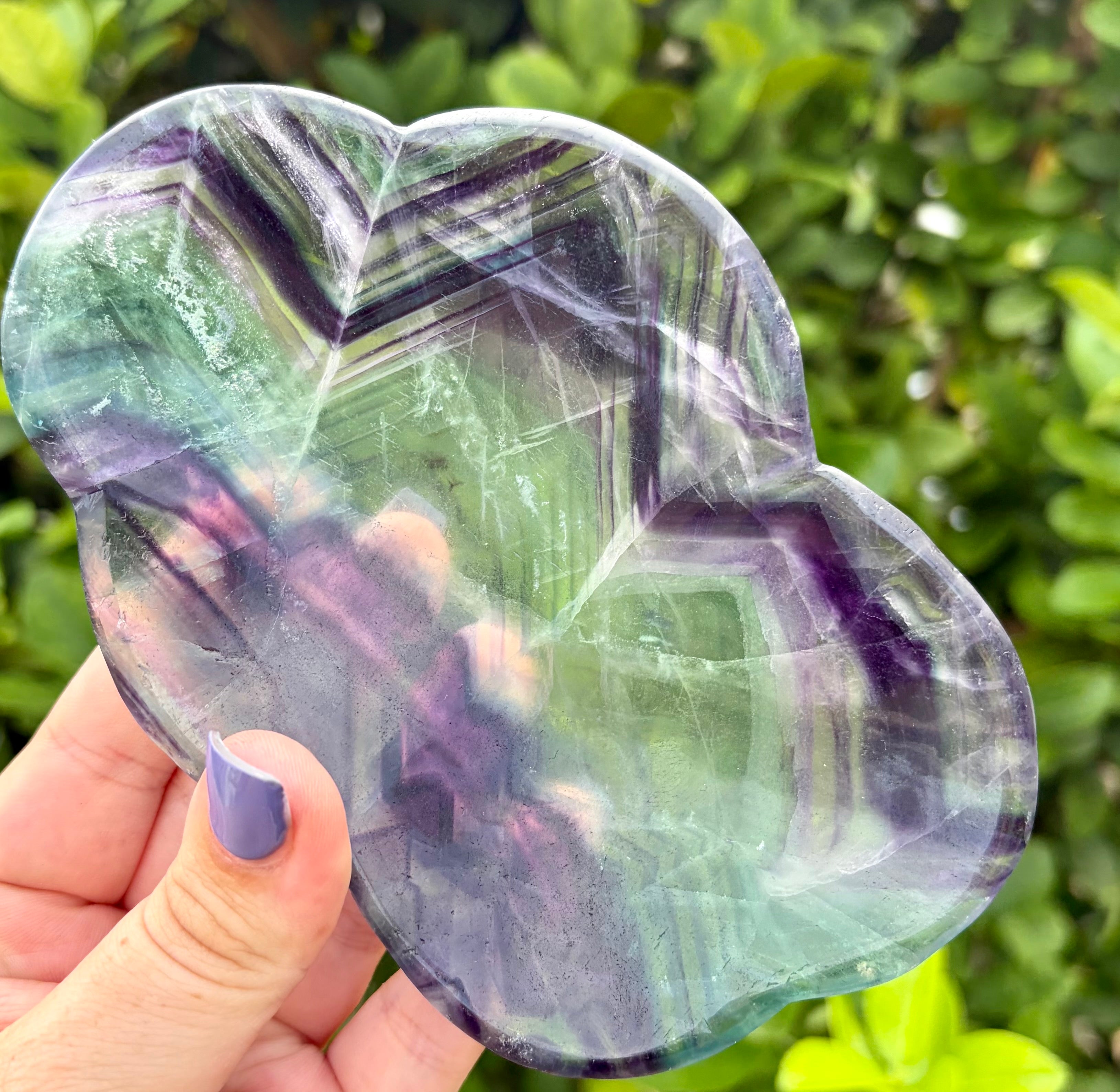 Fluorite cloud bowl A