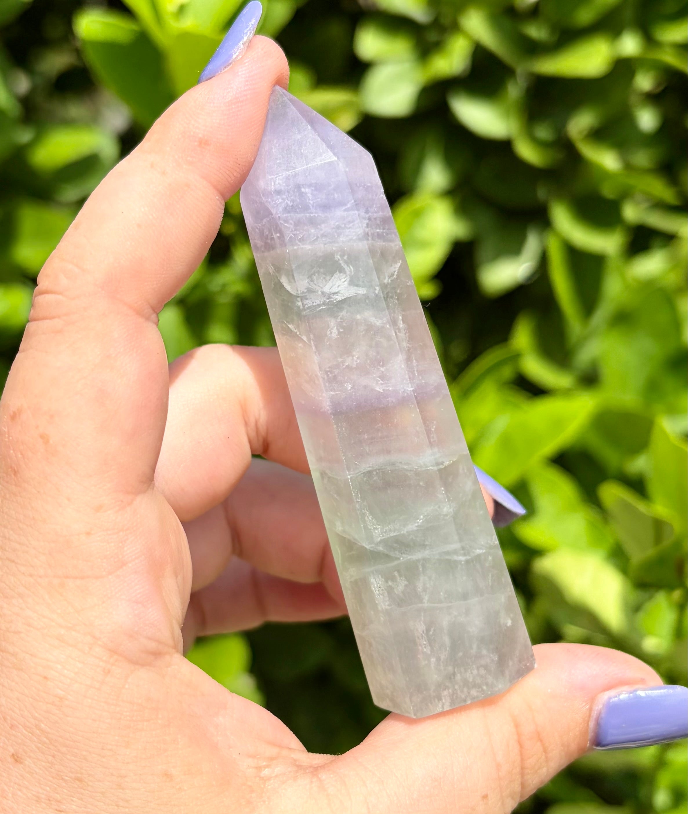 Lavender fluorite