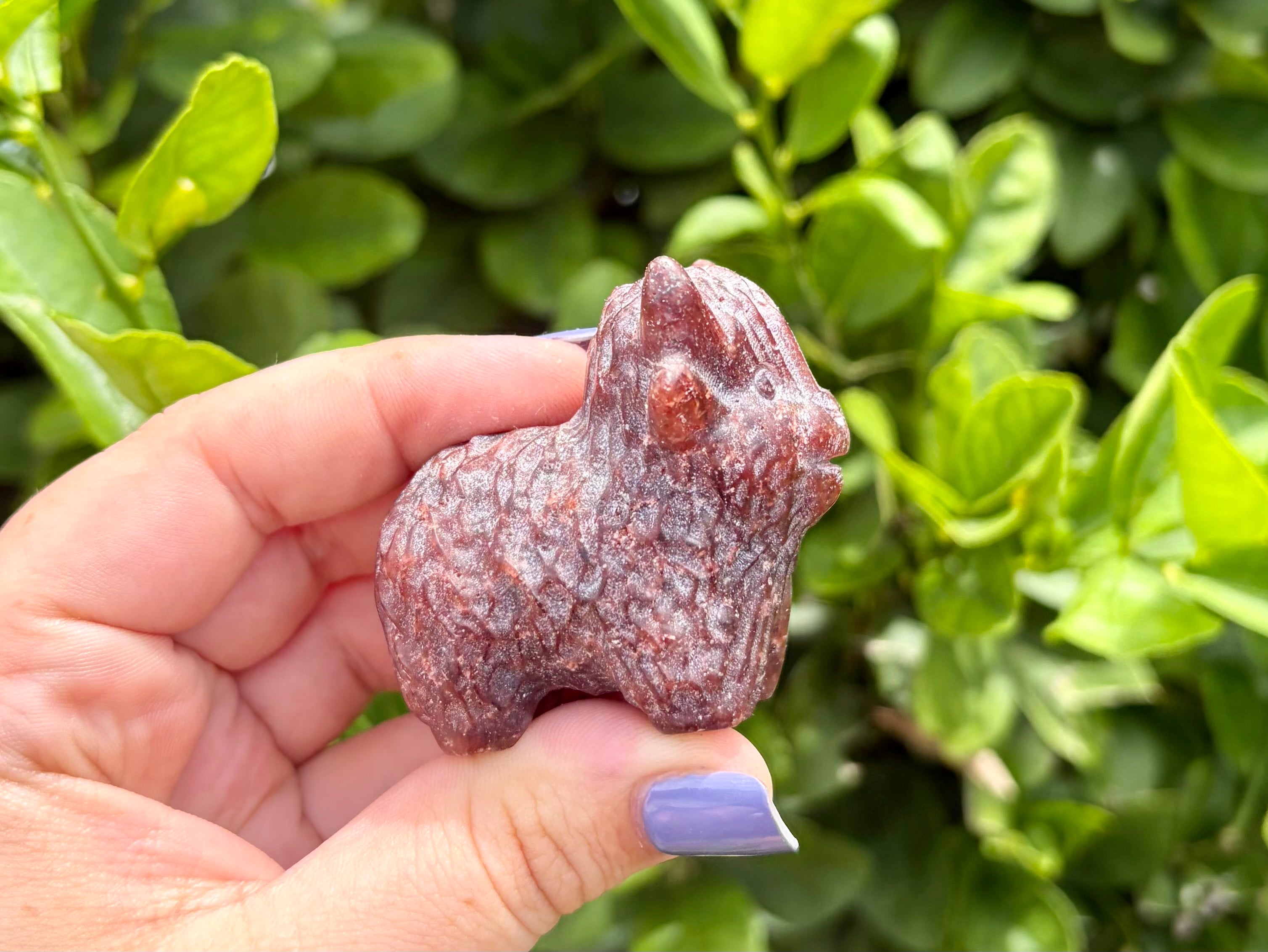 Strawberry quartz highland cow