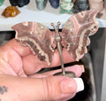 Rhodochrosite butterfly