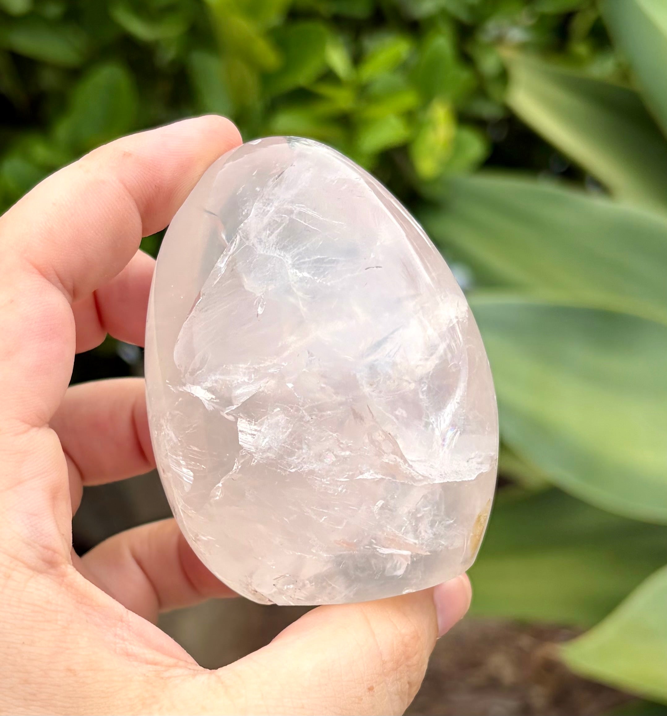 Ice rose quartz Freeform