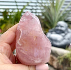 Rose quartz flame