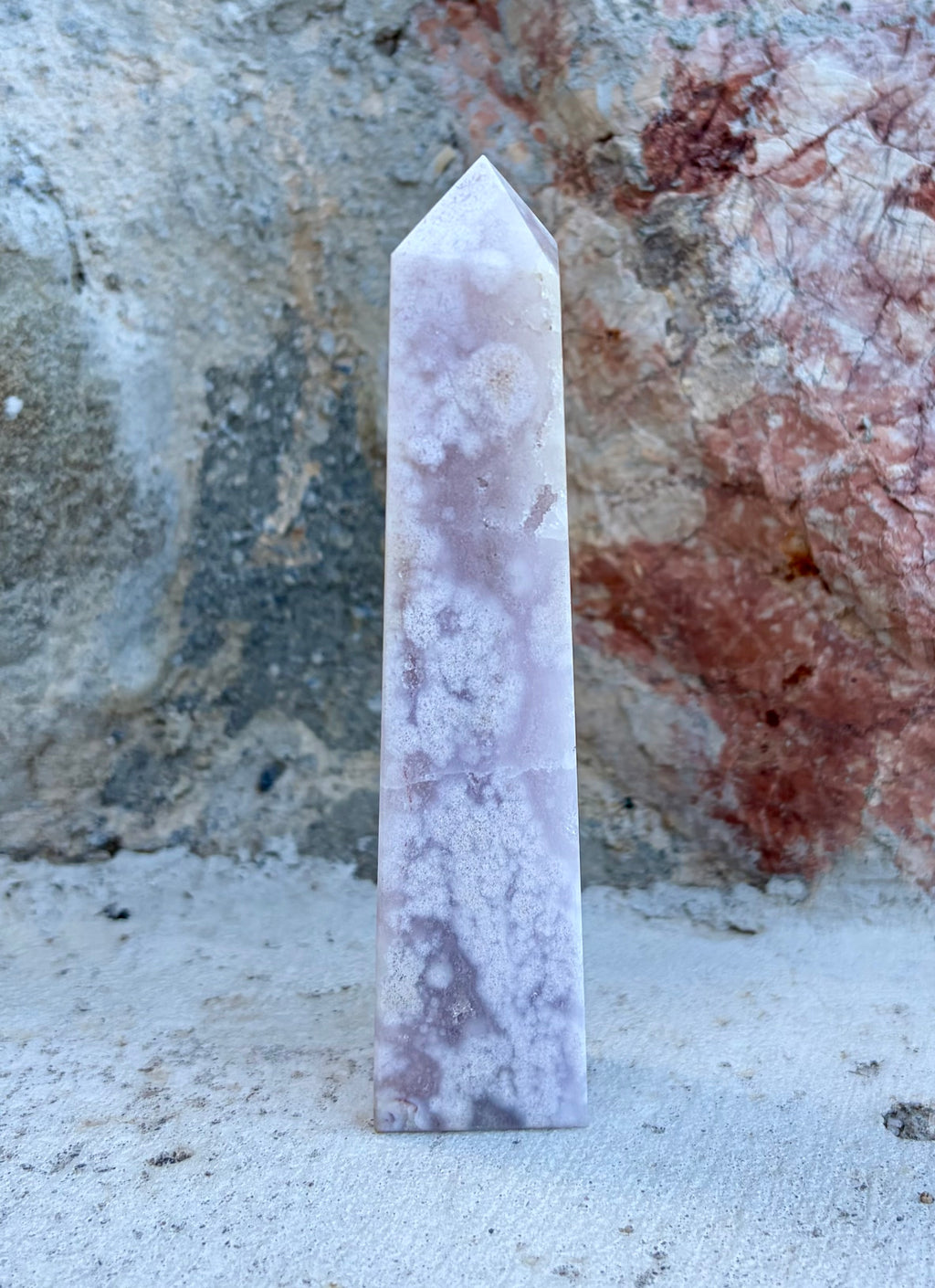 Pink amethyst tower B
