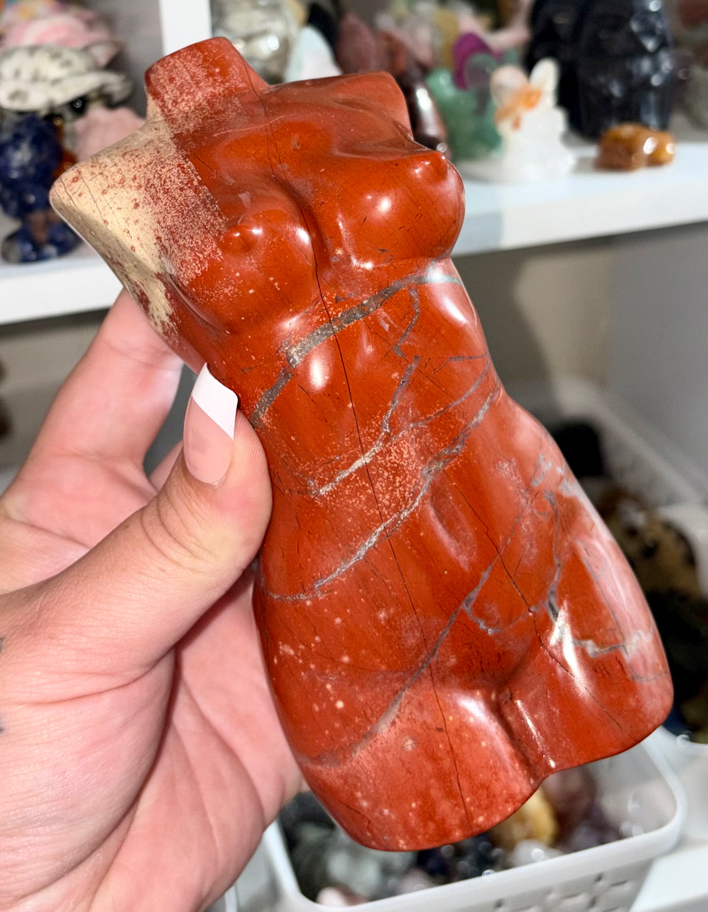 Red jasper lady body
