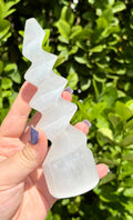 Selenite spiral tower