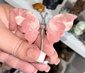 Rhodochrosite butterfly