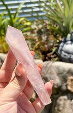 Rose quarts wand