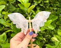 Rose quartz butterfly wings