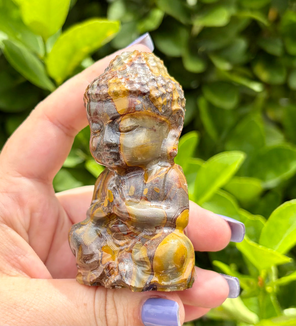 Fruit jasper Buddha