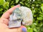 Ocean jasper skull