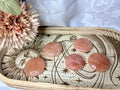 Rose calcite cookies