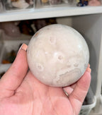 Pink amethyst sphere