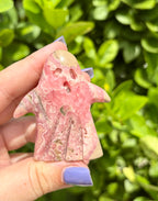 Rhodochrosite ghost