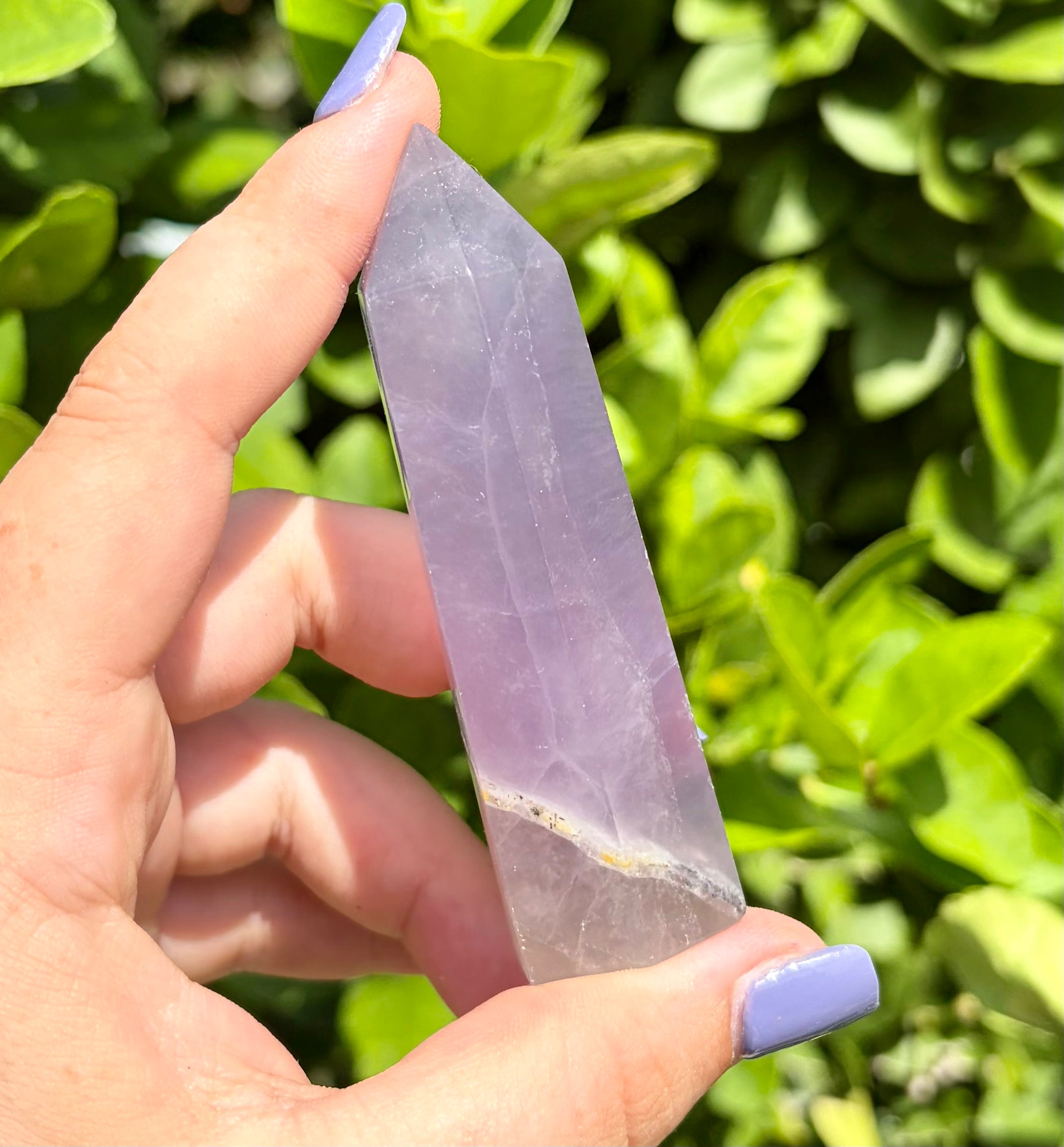 Lavender fluorite