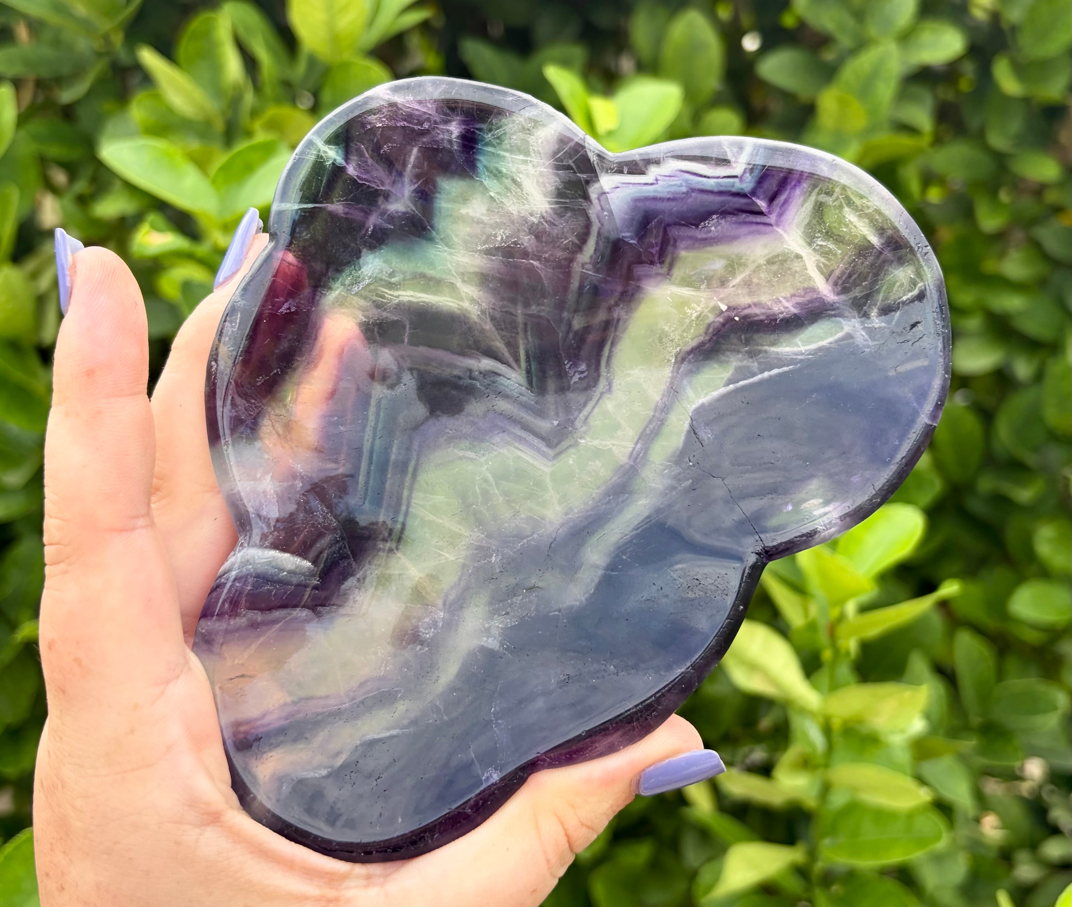 Fluorite cloud bowl B