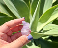 purple fluorite bunny