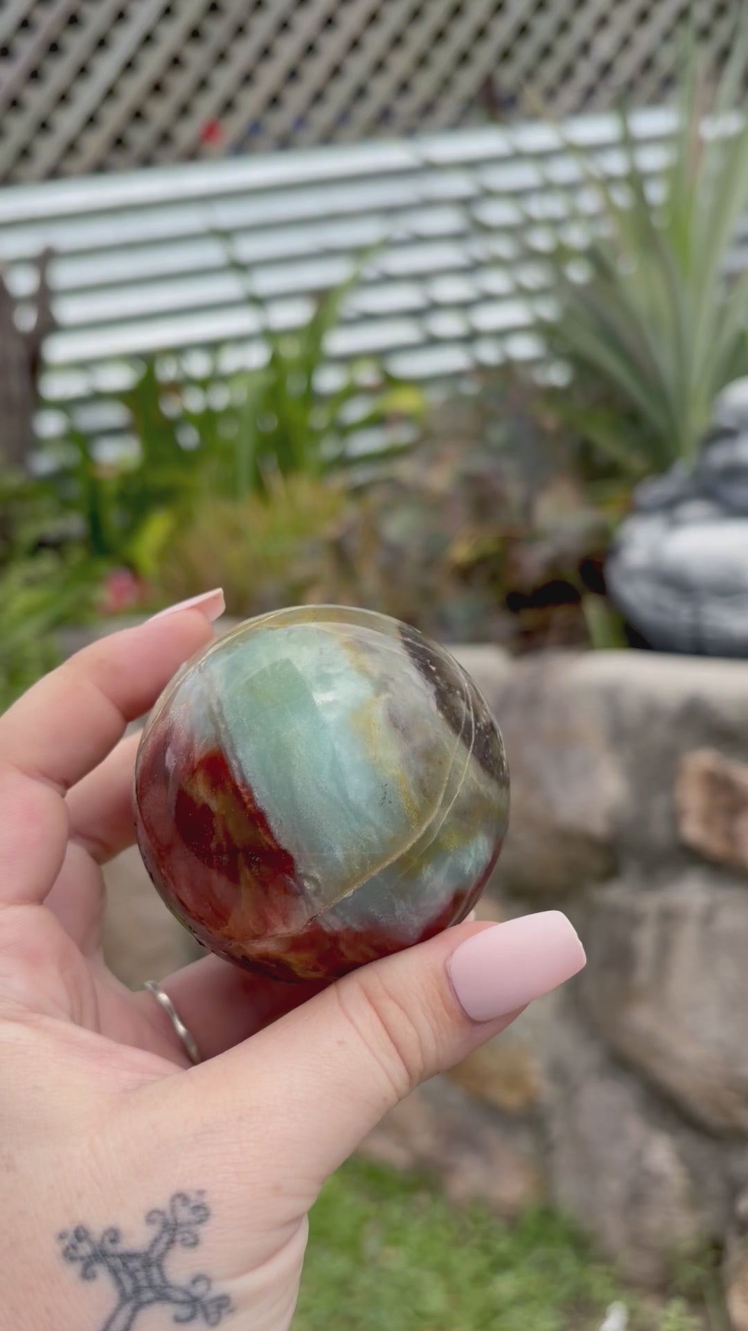 Caribbean calcite sphere