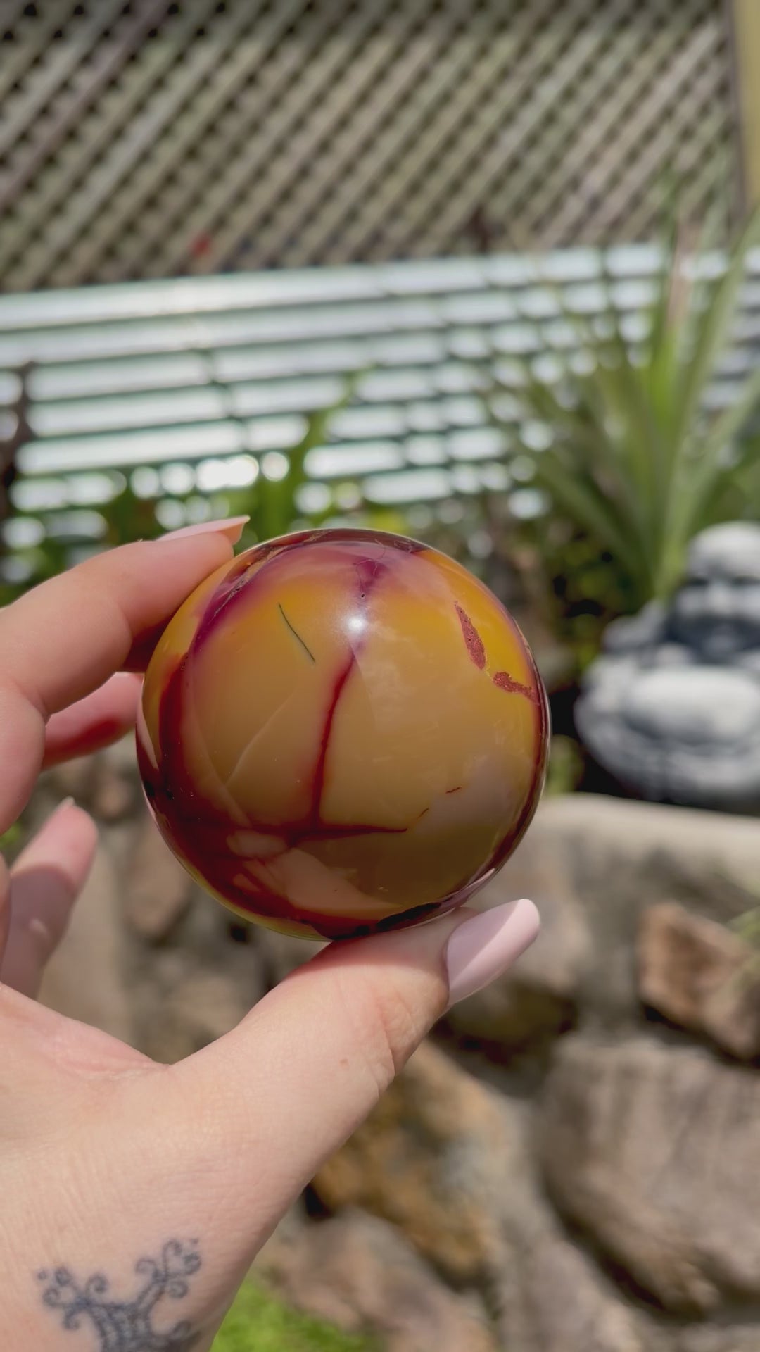 Mookaite sphere