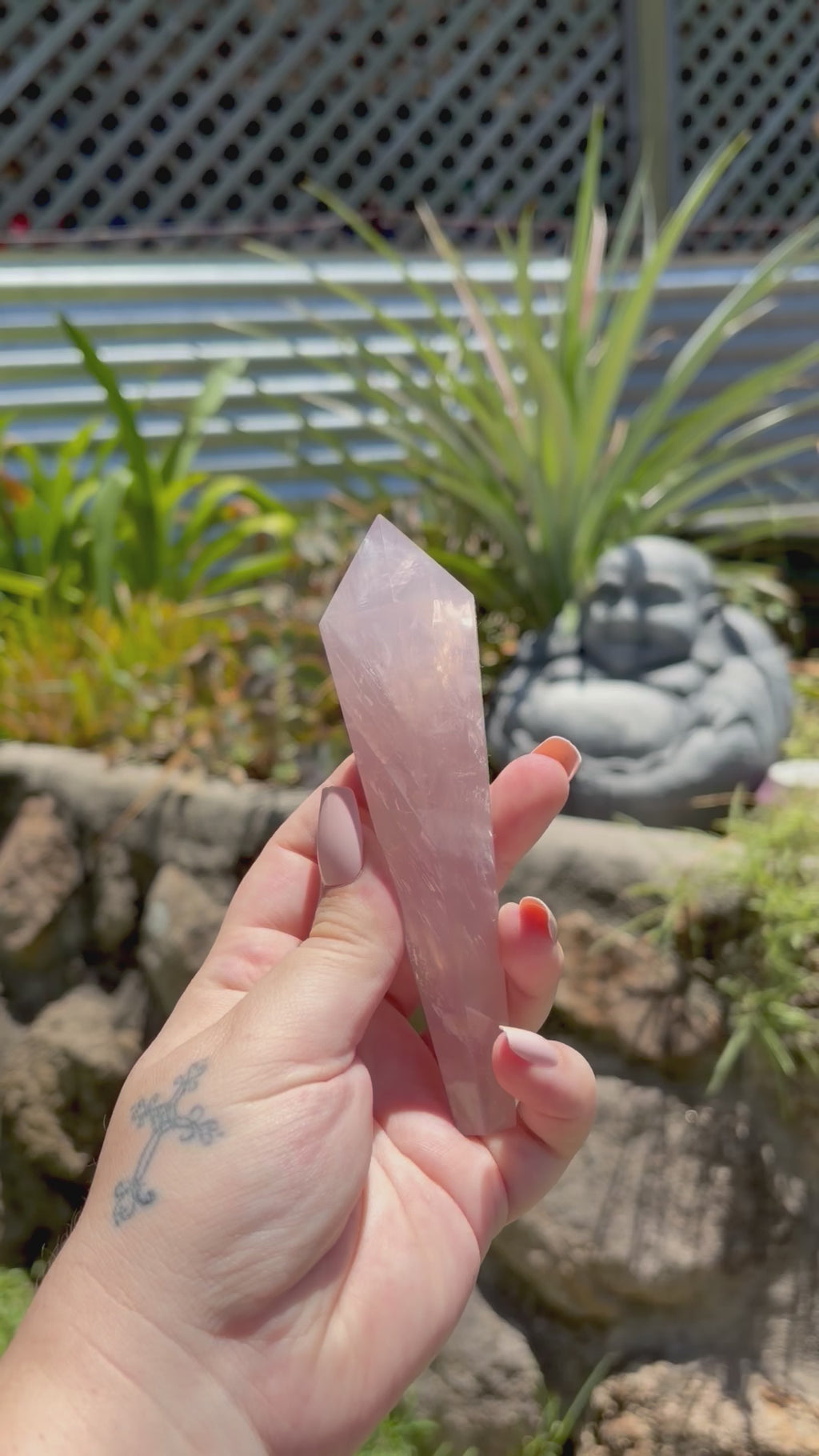 Rose Quarts wand
