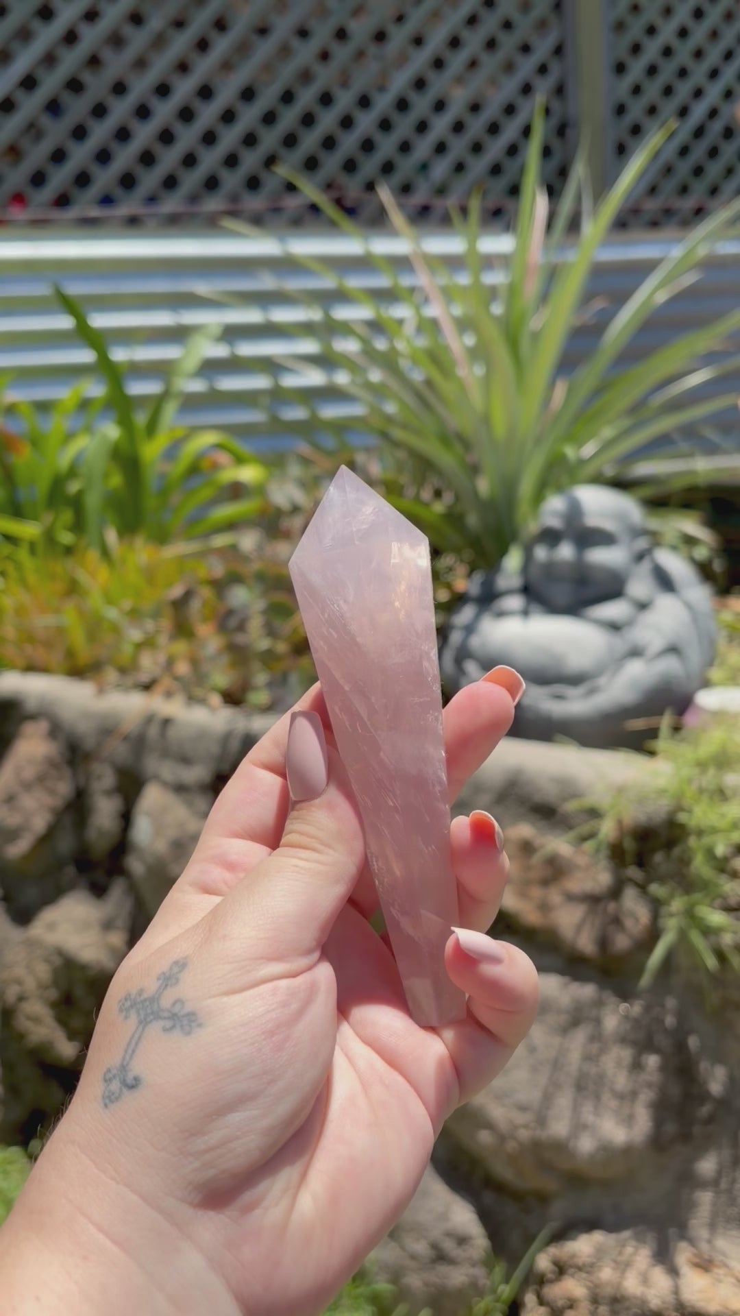 Rose Quarts wand