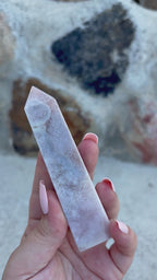 Pink Amethyst tower A