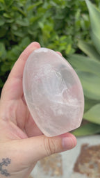 Ice rose quartz Freeform